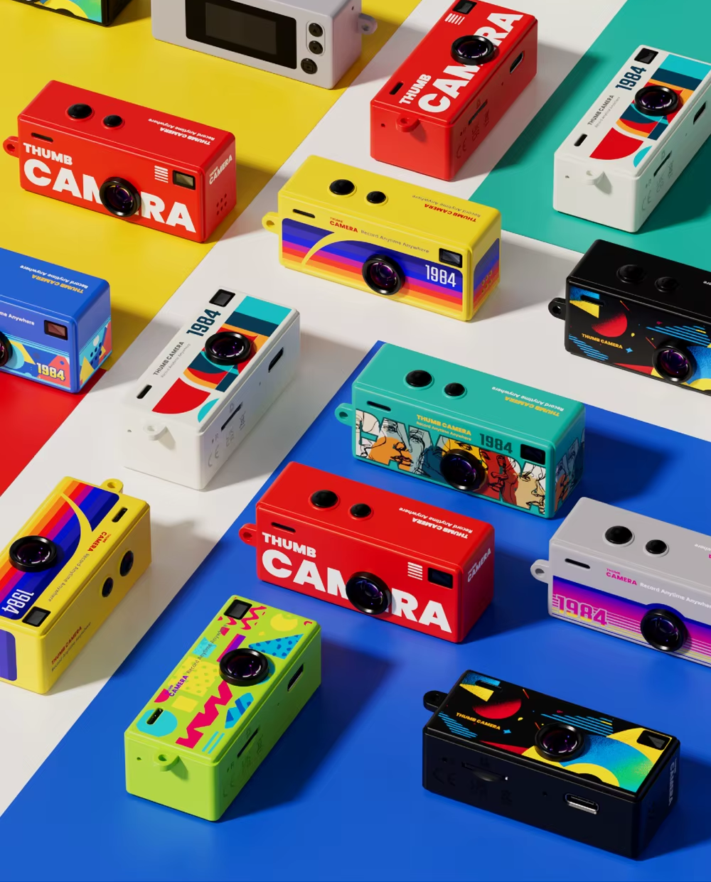 Aparat Cyfrowy Kamerka THUMB CAMERA Keychain