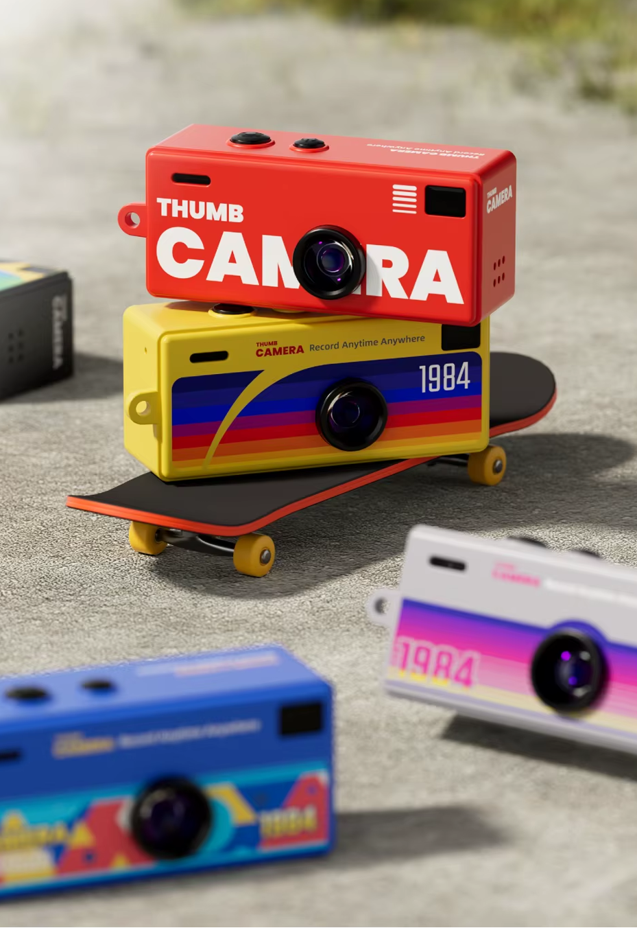 Aparat Cyfrowy Kamerka THUMB CAMERA Keychain
